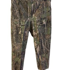 Ocoee - Outdoor’s Men Camo Cargo Hunting Pants -Sz 38 -VGC